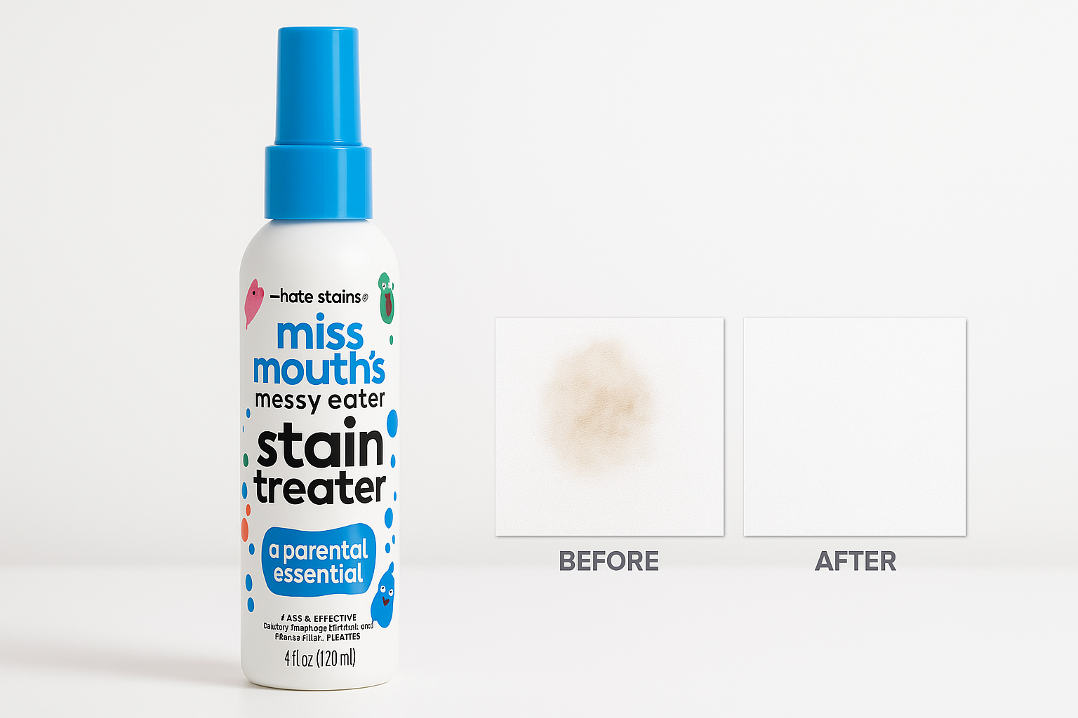 Professional Stain Remover Product Shot - Enhanced Quality